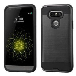 LG G5 Iron Shield Hybrid Case (Black)